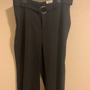 INC International Concepts Black Work Pants, Size 18W Womens Dress Pant